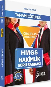 Yetki Yayınları 2026 Hakimlik İcra İflas Hukuku Soru Bankası