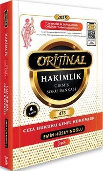 Yetki Yayınları 2025 Orijinal Ceza Hukuku Hakimlik Çıkmış Soru Bankası