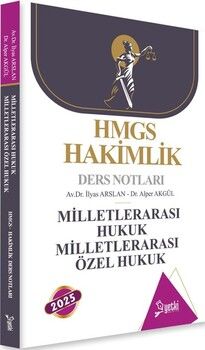 Yetki Yayınları 2025 Milletlerarası Hukuk Milletlerarası Özel Hukuk Ders Notları