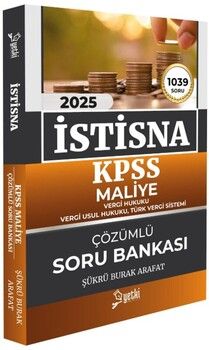 Yetki Yayınları 2025 KPSS A Grubu Maliye İSTİSNA Soru Bankası