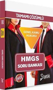 Yetki Yayınları 2025 HMGS Genel Kamu Hukuku Soru Bankası