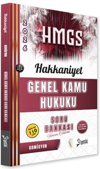 Yetki Yayınları 2026 HMGS Genel Kamu Hukuku Hakkaniyet Soru Bankası
