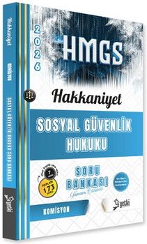 Yetki Yayınları 2026 HMGS Sosyal Güvenlik Hukuku Hakkaniyet Soru Bankası
