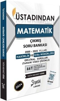 Yetki Yayınları Üstadından Matematik Hakimlik ve İcra Müdürlüğü Çıkmış Soru Bankası