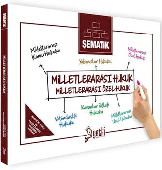 Yetki Yayınları Şematik Milletlerarası Hukuk Milletlerarası Özel Hukuk