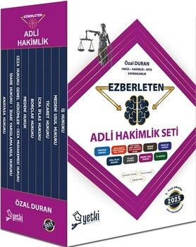 Yetki Yayınları Ezberleten İdari Hakimlik Seti