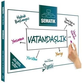 Yetki Yayınları KPSS Hakimlik Şematik Vatandaşlık