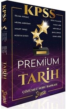 Yetki Yayınları KPSS Tarih Premium Soru Bankası Çözümlü