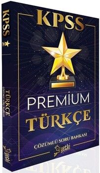 Yetki Yayınları KPSS Türkçe Premium Soru Bankası Çözümlü