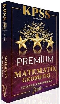 Yetki Yayınları KPSS Matematik Geometri Premium Soru Bankası Çözümlü
