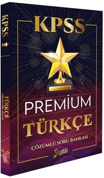 Yetki Yayınları KPSS Türkçe Premium Çözümlü Soru Bankası