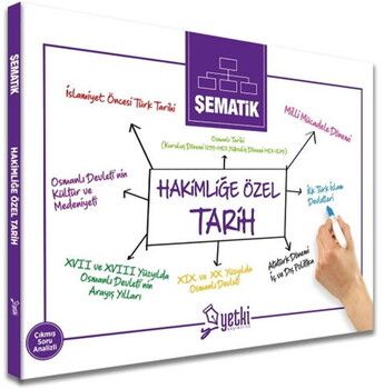 Yetki Yayınları Hakimliğe Özel Şematik Tarih
