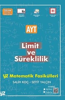 YZ Yayınları AYT Limit ve Süreklilik Matematik Fasikülleri