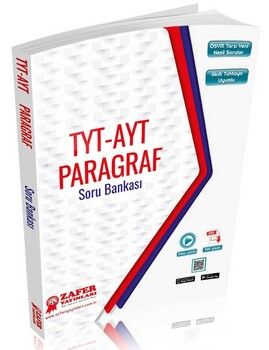 Zafer Yayınları TYT AYT Paragraf Soru Bankası