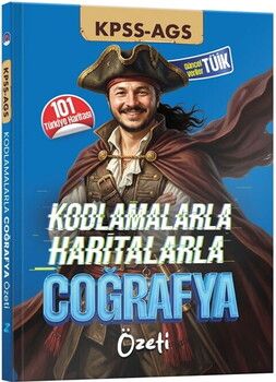 Zeduva Yayınları KPSS AGS Kodlamalarla Haritalarla Coğrafya Özeti Cep Kitabı