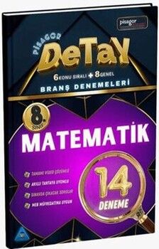 Zeka Küpü Yayınları 8. Sınıf Matematik Pisagor Detay 14 lü Branş Denemesi