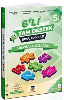 Zeka Küpü Yayınları 5. Sınıf 6 lı Tam Destek Soru Bankası Seti