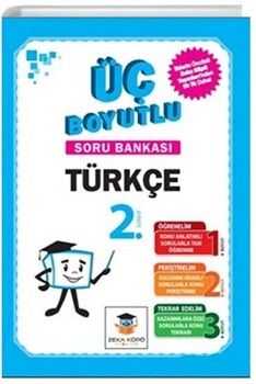 Zeka Küpü Yayınları 2. Sınıf Türkçe Üç Boyutlu Soru Bankası