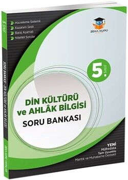 Zeka Küpü Yayınları 5. Sınıf Din Kültürü ve Ahlak Bilgisi Soru Bankası