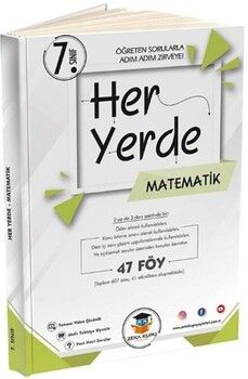 Zeka Küpü Yayınları 7. Sınıf Her Yerde Matematik 47 Föy