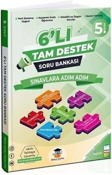 Zeka Küpü Yayınları 5. Sınıf Tüm Dersler 6 lı Tam Destek Soru Bankası