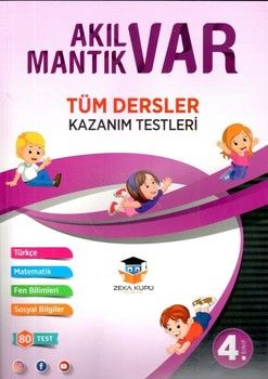 Zeka Küpü Yayınları 4. Sınıf Tüm Dersler Akıl Var Mantık Var Kazanım Testleri