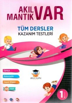 Zeka Küpü Yayınları 1. Sınıf Tüm Dersler Akıl Var Mantık Var Kazanım Testleri