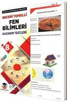 Zeka Küpü Yayınları 8. Sınıf Fen Bilimleri Beceri Temelli Kazanım Testleri