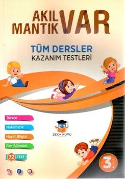 Zeka Küpü Yayınları 3. Sınıf Tüm Dersler Akıl Var Mantık Var Kazanım Testleri