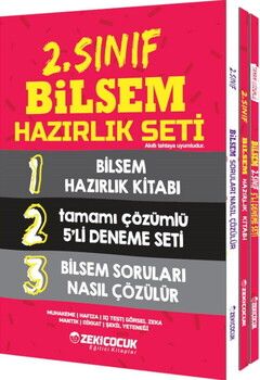 Zeki Çocuk 2. Sınıf Bilsem Hazırlık Seti