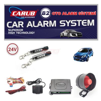 CARUB B2 Alarm 24V  Kumandalı Kalem Tip