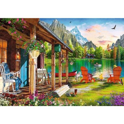 Trefl Puzzle Cabın In The Mountaıns 500 Parça