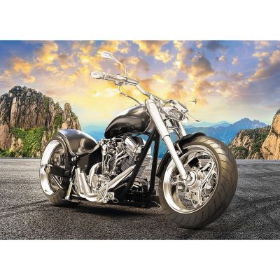 Trefl Puzzle Prague, Black Motorcykle 500 Parça