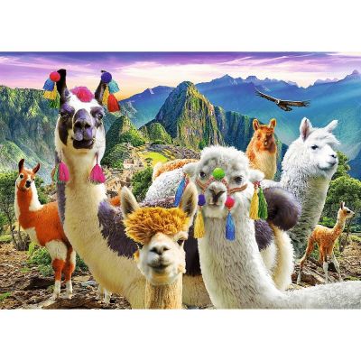 Trefl Puzzle Prague, Llamas In The Mountaıns 500 Parça