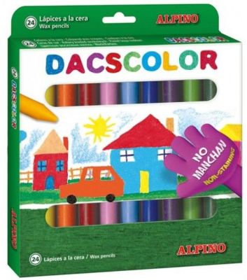 Alpino Dacscolor Leke Yapmaz Mum Boya 24 lü 50295