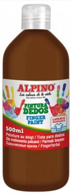 Alpino Parmak Boyası Kahverengi 500 gr DD-75