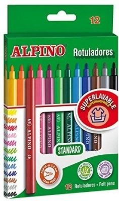 Alpino Standart Keçeli Kalem 12 li