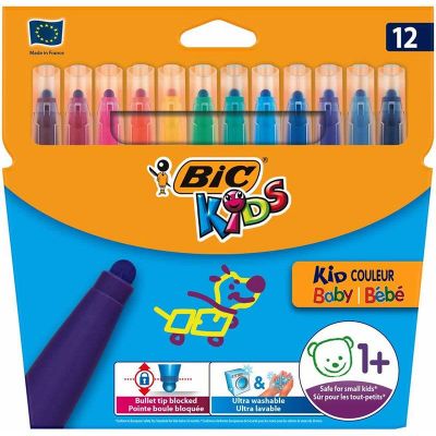 Bic Kids Couleur Baby Keçeli Boya Kalemi 12 li 902080