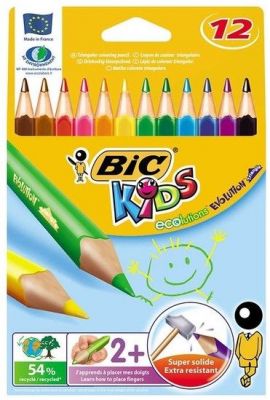 Bic Kids Evolution Triangle Jumbo Üçgen Kuru Boya Kalemi 50/2104