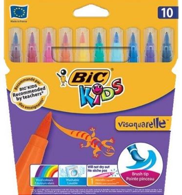 Bic Kids Fırça Uçlu Keçeli Kalem 10 lu