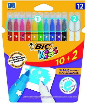 Bic Kids Magic 10+2 Silinebilir Keçeli Kalem 920295