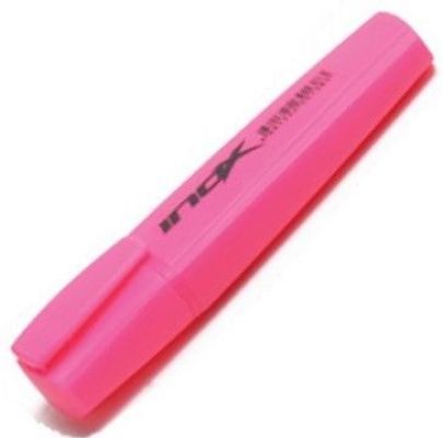 İnox Fosforlu Kalem 5 mm Pembe Renk