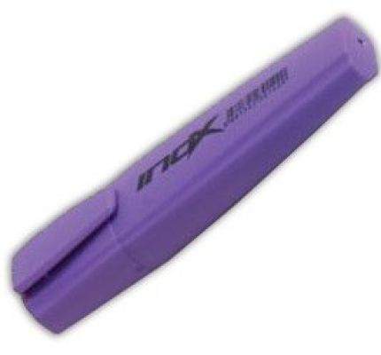 İnox Fosforlu Kalem 5 mm Mor Renk