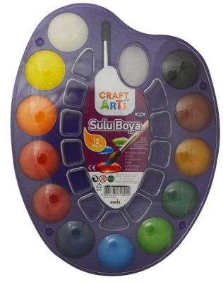 Craft and Arts Tablet Sulu Boya 12 li