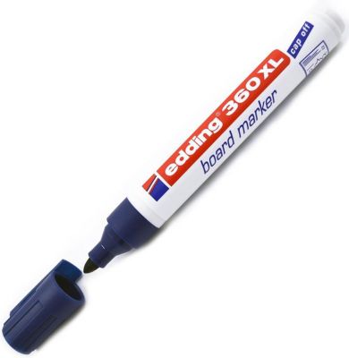 Edding 360 Beyaz Tahta Kalemi Mavi Renk XL 003