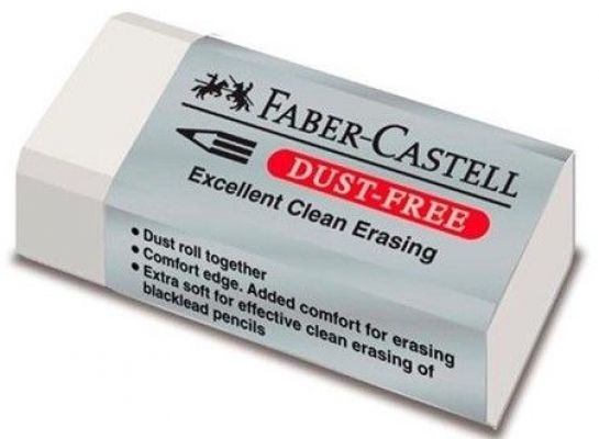 Faber Castell Dust-Free Beyaz Silgi 187130