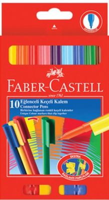 Faber Castell Eğlenceli Keçeli Kalem 10 lı 5068111500