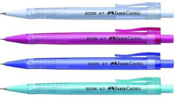 Faber Castell Econ 0.7 cm Şeffaf Mekanik Uçlu Kalem 1343