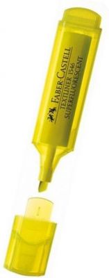 Faber Castell Fosforlu Kalem Şeffaf Gövde Sarı 5030154607