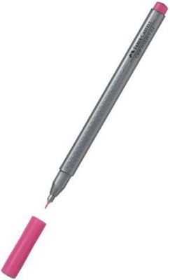 Faber Castell Grip Finepen 0.4 Koyu Pembe Renk CM26